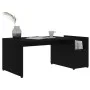 Mesa de centro madera contrachapada negro 90x45x35 cm de , Mesas de centro - Ref: Foro24-802922, Precio: 36,77 €, Descuento: %