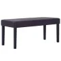 Banco de cuero sintético 106 cm marrón de , Bancos para recibidores y almacenamiento - Ref: Foro24-281310, Precio: 95,94 €, D...