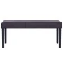 Banco de cuero sintético 106 cm marrón de , Bancos para recibidores y almacenamiento - Ref: Foro24-281310, Precio: 95,94 €, D...