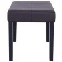 Banco de cuero sintético 106 cm marrón de , Bancos para recibidores y almacenamiento - Ref: Foro24-281310, Precio: 95,94 €, D...