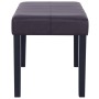 Kunstlederbank 106 cm braun von , Bänke für Hallen und Lager - Ref: Foro24-281310, Preis: 92,98 €, Rabatt: %