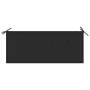 Solid eucalyptus wood 2-seater garden bench with cushion, 120 cm by , garden benches - Ref: Foro24-3060976, Price: 185,08 €, ...