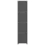 Shelving with 12 cubes with gray fabric boxes 103x30x141 cm by vidaXL, Bookcases and shelves - Ref: Foro24-322617, Price: 80,...