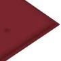 Gartenbank mit Bambuskissen 120 cm von , Gartenbänke - Ref: Foro24-3063885, Preis: 139,95 €, Rabatt: %