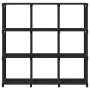 Shelf with 9 black fabric cubes 103x30x107.5 cm by vidaXL, Bookcases and shelves - Ref: Foro24-322610, Price: 29,48 €, Discou...