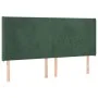 Dark green velvet LED box spring bed and mattress 180x200cm by , Beds and slatted bases - Ref: Foro24-3139460, Price: 680,81 ...