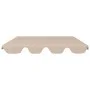 Replacement canopy for garden swing beige 150/130x105/70 cm by , Covers for tents and gazebos - Ref: Foro24-312097, Price: 23...