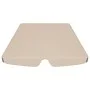 Replacement canopy for garden swing beige 150/130x105/70 cm by , Covers for tents and gazebos - Ref: Foro24-312097, Price: 23...