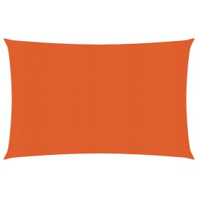Orange HDPE sail shade 160 g/m² 3.5x4.5 m by , Umbrellas - Ref: Foro24-311681, Price: 37,21 €, Discount: %