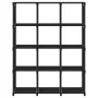 12-cube black fabric shelf 103x30x141 cm by vidaXL, Bookcases and shelves - Ref: Foro24-322614, Price: 40,52 €, Discount: %