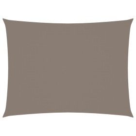 Rectangular shade sail in gray taupe Oxford fabric, 6x7 m. by , Umbrellas - Ref: Foro24-135442, Price: 104,52 €, Discount: %