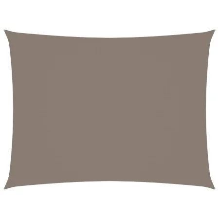 Rechteck Segelmarkise Oxford Stoff taupe grau 6x7 m von , Sonnenschirme - Ref: Foro24-135442, Preis: 102,14 €, Rabatt: %