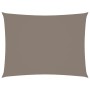Rectangular shade sail in gray taupe Oxford fabric, 6x7 m. by , Umbrellas - Ref: Foro24-135442, Price: 95,01 €, Discount: %