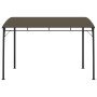 Toldo parasol de jardín gris taupe 3x3x2,55 m
