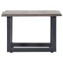 Couchtisch mit natürlicher Kante massiv Akaziengrau 60x60x40 cm von , Couchtisch - Ref: Foro24-247827, Preis: 106,59 €, Rabat...
