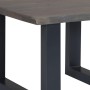 Couchtisch mit natürlicher Kante massiv Akaziengrau 60x60x40 cm von , Couchtisch - Ref: Foro24-247827, Preis: 106,59 €, Rabat...