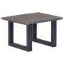 Couchtisch mit natürlicher Kante massiv Akaziengrau 60x60x40 cm von , Couchtisch - Ref: Foro24-247827, Preis: 106,59 €, Rabat...