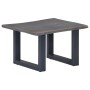 Couchtisch mit natürlicher Kante massiv Akaziengrau 60x60x40 cm von , Couchtisch - Ref: Foro24-247827, Preis: 106,59 €, Rabat...
