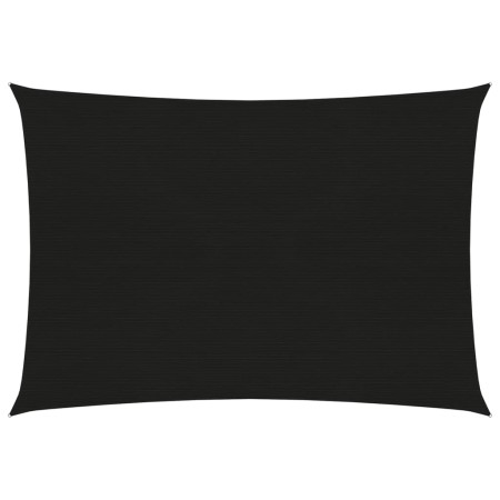 Black HDPE sail shade 160 g/m² 4x5 m by , Umbrellas - Ref: Foro24-311738, Price: 43,33 €, Discount: %