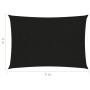 Black HDPE sail shade 160 g/m² 4x5 m by , Umbrellas - Ref: Foro24-311738, Price: 43,33 €, Discount: %