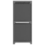 Regal mit 4 grauen Stoffwürfeln 69x30x72,5 cm von vidaXL, Bücherregale und Regale - Ref: Foro24-322600, Preis: 23,56 €, Rabat...
