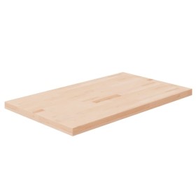 Solid untreated wood bathroom countertop 100x60x4 cm by , Countertops - Ref: Foro24-342952, Price: 127,90 €, Discount: %