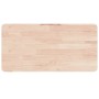 Encimera de baño madera maciza sin tratar 100x60x4 cm de , Encimeras - Ref: Foro24-342952, Precio: 131,02 €, Descuento: %