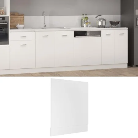 Sperrholz Spülmaschinenverkleidung weiß 59,5x3x67cm von , Küchenschränke - Ref: Foro24-802562, Preis: 43,18 €, Rabatt: %