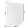 Sperrholz Spülmaschinenverkleidung weiß 59,5x3x67cm von , Küchenschränke - Ref: Foro24-802562, Preis: 43,18 €, Rabatt: %