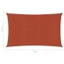 HDPE terracotta shade sail 160 g/m² 2.5x5 m by , Umbrellas - Ref: Foro24-311346, Price: 35,47 €, Discount: %