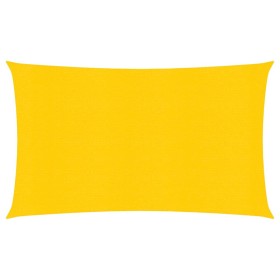 Gelbe Segelmarkise aus HDPE 160 g/m² 2,5x5 m von , Sonnenschirme - Ref: Foro24-311566, Preis: 34,29 €, Rabatt: %