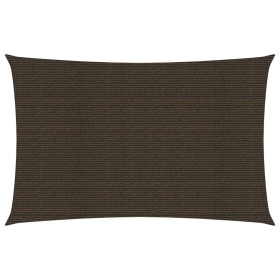 Brown HDPE sail shade 160 g/m² 6x8 m by , Umbrellas - Ref: Foro24-311800, Price: 89,07 €, Discount: %