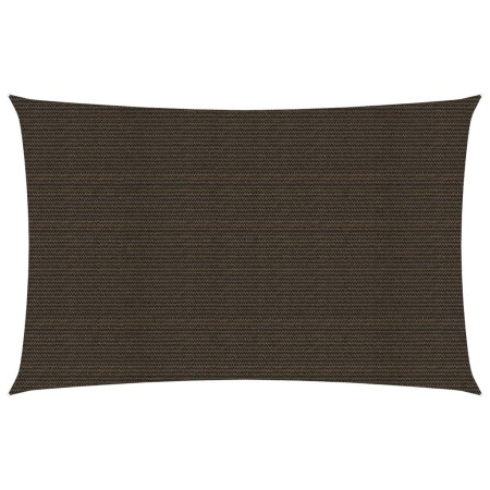 Brown HDPE sail shade 160 g/m² 6x8 m by , Umbrellas - Ref: Foro24-311800, Price: 89,07 €, Discount: %