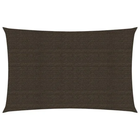 Brown HDPE sail shade 160 g/m² 6x8 m by , Umbrellas - Ref: Foro24-311800, Price: 86,49 €, Discount: %