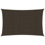 Brown HDPE sail shade 160 g/m² 6x8 m by , Umbrellas - Ref: Foro24-311800, Price: 89,07 €, Discount: %