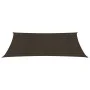 Brown HDPE sail shade 160 g/m² 6x8 m by , Umbrellas - Ref: Foro24-311800, Price: 86,49 €, Discount: %
