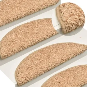 Stair step carpets 15 units gold 65x21x4 cm by , Stair mats - Ref: Foro24-322379, Price: 85,73 €, Discount: %
