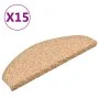 Treppenstufenteppiche 15 Stück gold 65x21x4 cm von , Treppenmatten - Ref: Foro24-322379, Preis: 85,73 €, Rabatt: %