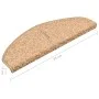 Treppenstufenteppiche 15 Stück gold 65x21x4 cm von , Treppenmatten - Ref: Foro24-322379, Preis: 85,73 €, Rabatt: %
