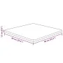Tablero de mesa cuadrado madera roble marrón claro 90x90x1,5 cm de , Tableros para mesas - Ref: Foro24-343005, Precio: 104,29...