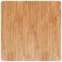 Square oak wood table top, light brown, 80x80x2.5 cm by , Table tops - Ref: Foro24-343032, Price: 124,17 €, Discount: %