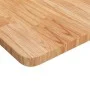 Square oak wood table top, light brown, 80x80x2.5 cm by , Table tops - Ref: Foro24-343032, Price: 124,17 €, Discount: %