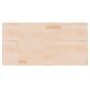 Badezimmerarbeitsplatte aus massivem, unbehandeltem Holz 100x50x1,5 cm von , Arbeitsplatten - Ref: Foro24-342925, Preis: 58,4...