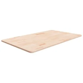 Badarbeitsplatte aus unbehandeltem Massivholz 100x60x1,5 cm von , Arbeitsplatten - Ref: Foro24-342927, Preis: 61,82 €, Rabatt: %