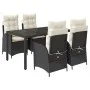5-piece garden furniture set with black synthetic rattan cushions by , Garden sets - Ref: Foro24-3213061, Price: 654,38 €, Di...