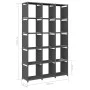 Shelving with 15 gray fabric cubes 103x30x175.5 cm by vidaXL, Bookcases and shelves - Ref: Foro24-322620, Price: 52,76 €, Dis...