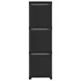 Shelving with 9 cubes with black fabric boxes 103x30x107.5 cm by vidaXL, Bookcases and shelves - Ref: Foro24-322611, Price: 6...