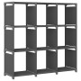 Regal mit 9 grauen Stoffwürfeln 103x30x107,5 cm von vidaXL, Bücherregale und Regale - Ref: Foro24-322612, Preis: 29,25 €, Rab...