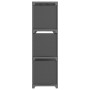 Regal mit 9 grauen Stoffwürfeln 103x30x107,5 cm von vidaXL, Bücherregale und Regale - Ref: Foro24-322612, Preis: 29,25 €, Rab...