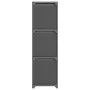 Shelving with 9 cubes with gray fabric boxes 103x30x107.5 cm by vidaXL, Bookcases and shelves - Ref: Foro24-322613, Price: 73...